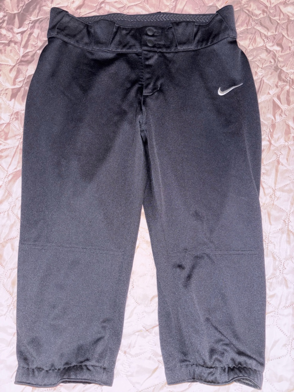 Nike Black Performance Pants with Subtle Swoosh